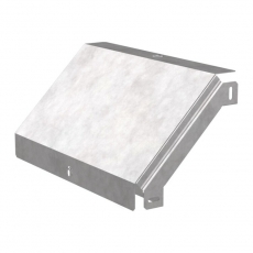 Угол вертикальный внешний 90 градусов с крышкой Стандарт 400х50 | PR16.0583 | Промрукав