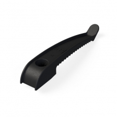 Держатель кабеля односторонний для прямого монтажа черный (20шт/240шт уп/кор) | PR13.0381 | Промрукав