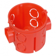 Коробка установочная углубленная безгалогенная (HF) 68х62 (160шт/кор) | 80-0510 | Промрукав