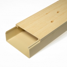 Кабель-канал сосна 2-й замок 100х40 (24м/уп) | PR.025453 | Промрукав