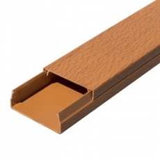 Кабель-канал бук 2-й замок 40х16 (56м/уп) | PR.025431 | Промрукав