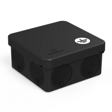 Коробка уравнивания потенциалов (КУП) для прямого монтажа двухкомпон безгалог (HF) черная 80х80х40 (132шт/кор)  | 60-0210-9005-У | Промрукав