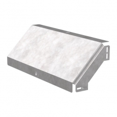 Угол вертикальный внешний 90 градусов с крышкой Стандарт 600х80 | PR16.0590 | Промрукав