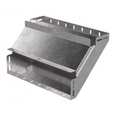 Угол вертикальный внутренний 90 градусов с крышкой Стандарт 400х100 | PR16.0603 | Промрукав