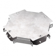 Х-образный ответвитель с крышкой Стандарт 150х50 | PR16.0459 | Промрукав