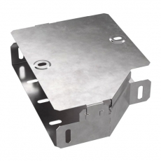 Переходник левый с крышкой Стандарт 200х150х50 | PR16.0490 | Промрукав