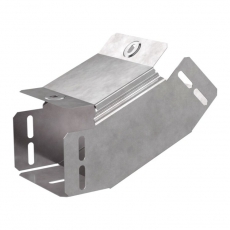 Угол вертикальный внутренний 45 градусов с крышкой Стандарт 100х80 | PR16.0534 | Промрукав