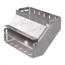 Угол вертикальный внутренний 90 градусов с крышкой Стандарт 300х100 | PR16.0533 | Промрукав