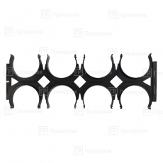 Кластер четверной, двухсторонний для двустенных труб д90 | PR08.3099 | Промрукав