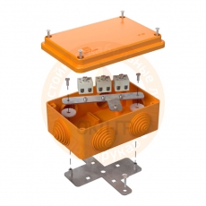 Коробка огнестойкая для о/п 40-0340-FR2.5-4 Е15-Е120 120х80х50 | 40-0340-FR2.5-4 | Промрукав