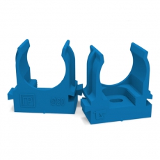 Крепеж-клипса для труб для монтажного пистолета синяя д20 (100шт/900шт уп/кор) | PR13.0144 | Промрукав