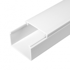 Кабель-канал белый 2-й замок в п/э 60х40 (18 м/уп) | PR03.0055 | Промрукав
