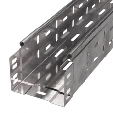 Лоток перфорированный Стандарт 100х80х3000 (6 м/уп) | PR16.0003 | Промрукав