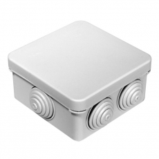 Коробка распределительная для о/п безгалогенная (HF) 80х80х40 (105шт/кор) | 40-0210 | Промрукав