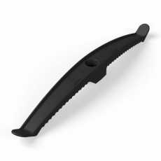 Держатель кабеля двусторонний для прямого монтажа черный (20шт/120шт уп/кор) | PR13.0383 |Промрукав