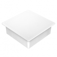 Коробка распределительная 80-0860-3 для с/п безгалогенная (HF) 103х103х47 (72шт/кор) белая | 80-0860-3 | Промрукав