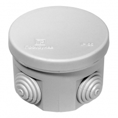 Коробка распределительная для о/п безгалогенная (HF) атмосферостойкая 70х50 (132шт/кор) | 40-0115 | Промрукав