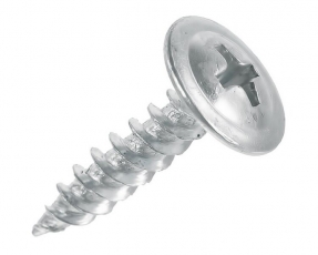 Саморез 4,2х32 с прессшайбой, острый, цинк (100 шт/уп) | PR08.3626 | Промрукав