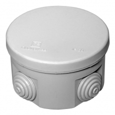 Коробка распределительная для о/п безгалогенная (HF) 80х50 (102шт/кор) | 40-0120 | Промрукав