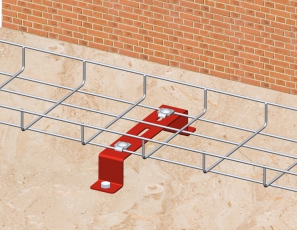 Крепление стеновое-напольное 200 | PR08.2464 | Промрукав