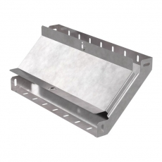 Угол вертикальный внутренний 90 градусов с крышкой Стандарт 400х50 | PR16.0601 | Промрукав