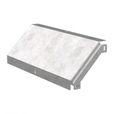 Угол вертикальный внешний 90 градусов с крышкой Стандарт 600х50 | PR16.0589 | Промрукав