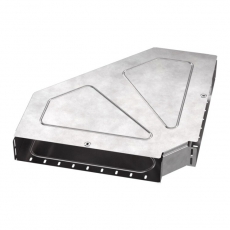 Угол горизонтальный 90 градусов с крышкой Стандарт 500х100 | PR16.0627 | Промрукав