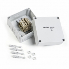 Соединительная коробка JB16-02, IP 66, поликарбонат (4 отв. под каб.вводы M20/M25) | 946607-000 | Raychem (nVent)