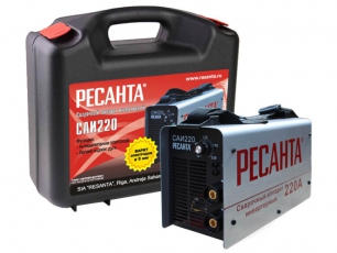 Сварочный аппарат инверторный САИ 220 в кейсе | 65/22 | РЕСАНТА