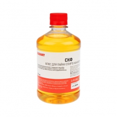 Флюс для пайки , СКФ (спирто-канифольный), 500 мл, флакон | 09-3645 | REXANT