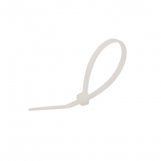Стяжка нейлоновая 100x2,5 мм, белая (упак. 500 шт.) | 07-0100-05 | REXANT