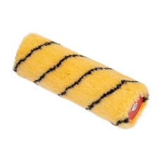 Ролик (сменный) полиакрил желтый с черной полосой, ворс 11 мм, ширина ролика 180 мм, ? 42 мм, бюгель 6 мм | 89-0121 | REXANT