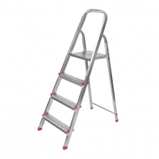 Стремянка металлическая 4 ступеньки, усиленный профиль | 12-5054 | REXANT