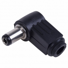 Разъем питания штекер 2,5х5,5x10 мм угловой | 14-0325 | REXANT