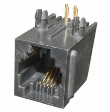 Модуль Keystone Jack RJ-12(6P4C), FTP экранированный, категория 3, на плату | 05-1113 | REXANT