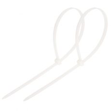 Стяжкa нейлоновая 500 x 4,8 мм, белая (упак. 100 шт) | 07-0500 | REXANT