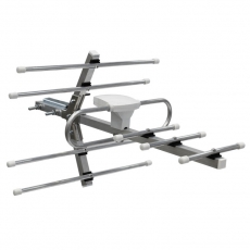 ТВ антенна наружная «Активная» для аналогового и цифрового ТВ - DVB-T2 (модель RX-411) (коробка) | 34-0411 | REXANT