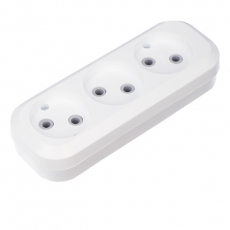 Колодка 3 гнезда без заземления | 11-8703 | REXANT