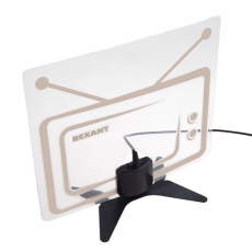 Антенна комнатная «Активная» для цифрового телевидения DVB-T2 Ag-719 (с USB) | 34-0719 | REXANT