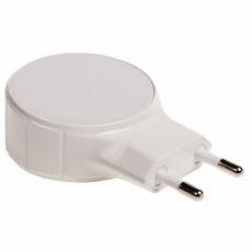 Сетевое зарядное устройство 2хUSB (СЗУ) (5 V,2100 mA+1000 mA ) белое | 18-2223 | REXANT