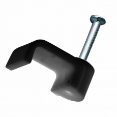 Крепеж кабеля плоский 5 х 2 мм, черный (упак. 50 шт) | 07-4205-1 | REXANT