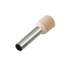 Наконечник штыревой втулочный изолированный F-18 мм 10 мм? (НШВи 10-18) слоновая кость | 08-1826 | REXANT