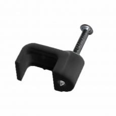 Крепеж кабеля плоский 10 х 5 мм, черный (упак. 50 шт) | 07-4211-1 | REXANT