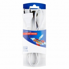 Шнур сетевой 1.5М без розетки белый | 06-3250 | REXANT