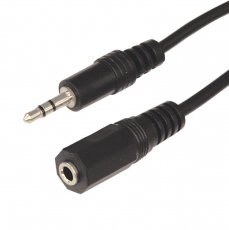 Шнур Стерео 3,5 мм гнездо - Стерео 3,5 мм штекер, длина 1,5 метра | 17-4003 | REXANT