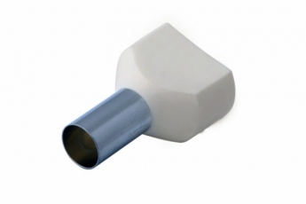 Наконечник штыревой втулочный изолированный F-14 мм 2х16 мм? (НШВи(2) 16-14/НГи2 16-14) слоновая кость | 08-2813 | REXANT