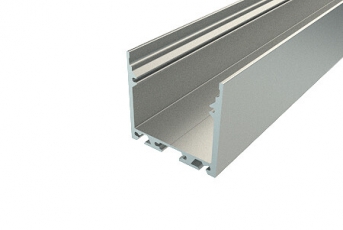 Профиль алюминиевый для светодиодной ленты накладной 3535-2 , 2м | 146-207 | REXANT