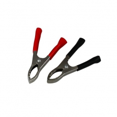 Зажим крокодил, длина 75 мм, ток 30A, (2шт.) (пакет) | 16-0015-9 | REXANT