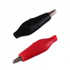 Зажим крокодил в изоляторе, длина 40 мм, ток 5A, (2шт.) (пакет) | 16-0001-9 | REXANT