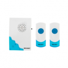 Беспроводной дверной звонок с двумя кнопками вызова IP 44 RX-4 | 73-0040 | REXANT